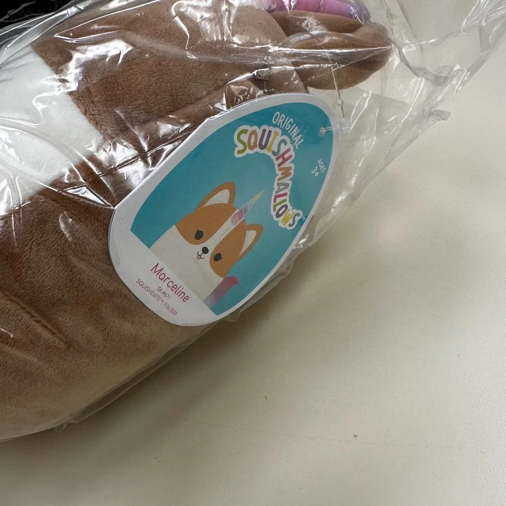 Squishmallows Marcelline Corgi Unicorn Plush‎ Stuffed Animal Unisex Collectible